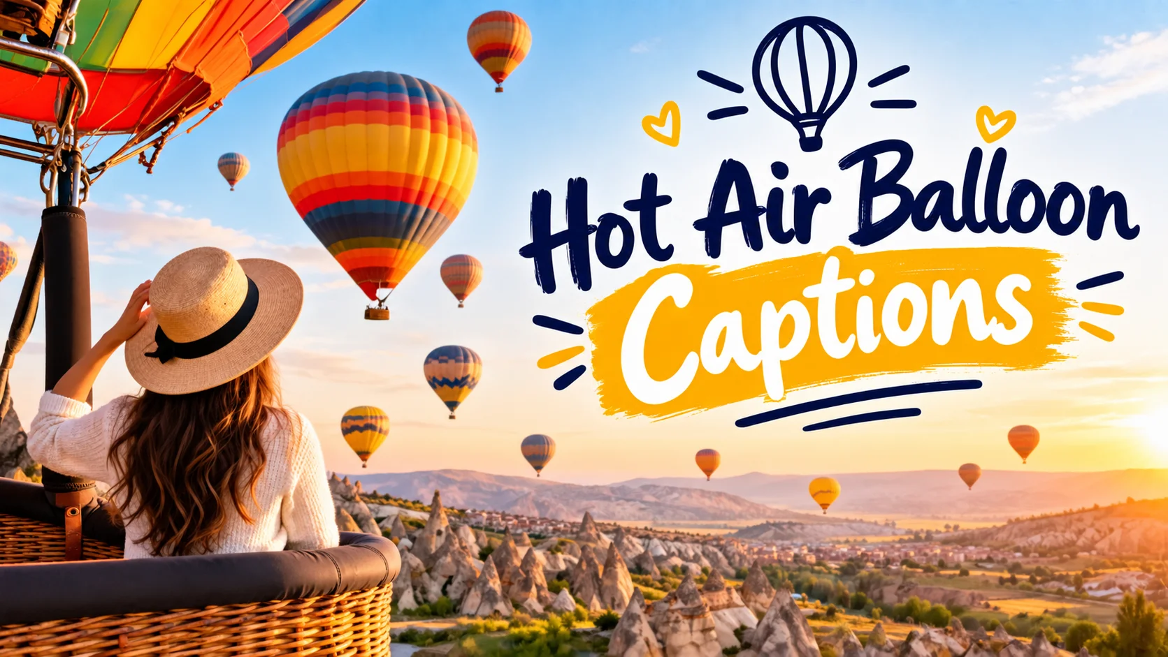 Hot Air Balloon Captions