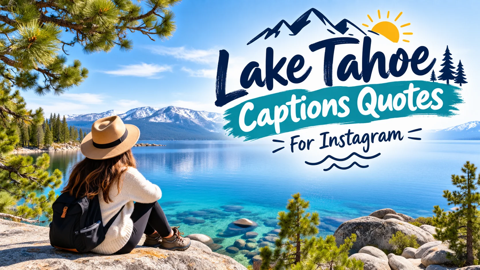 Lake Tahoe Captions Quotes For Instagram