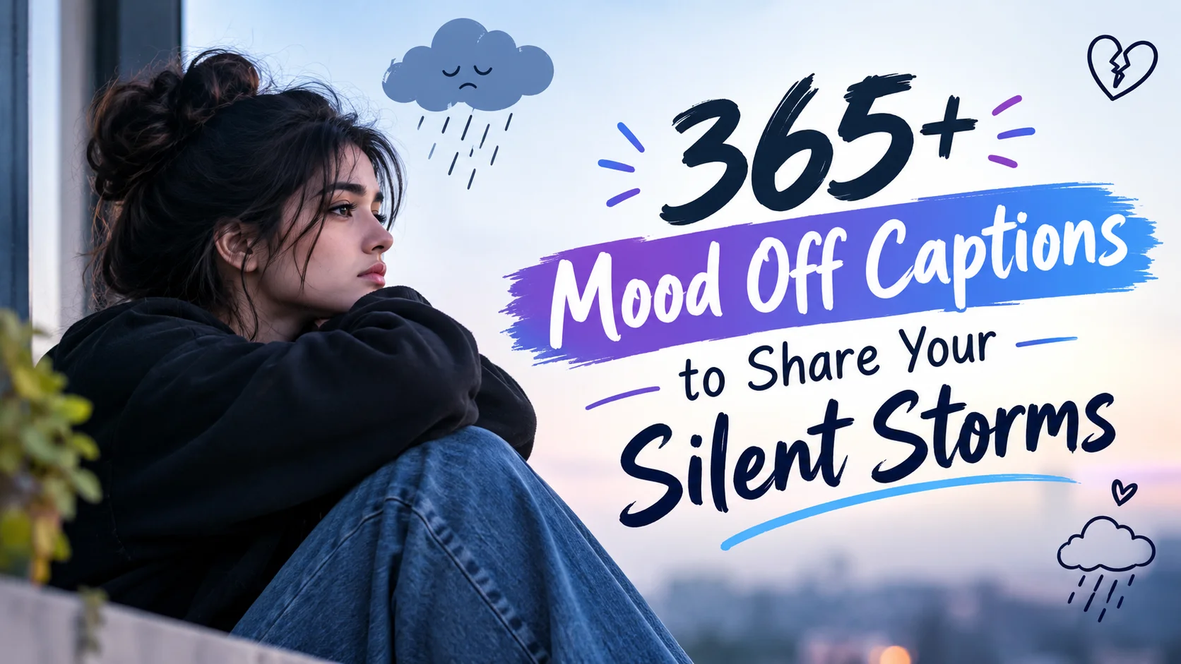 mood off caption share silent storms