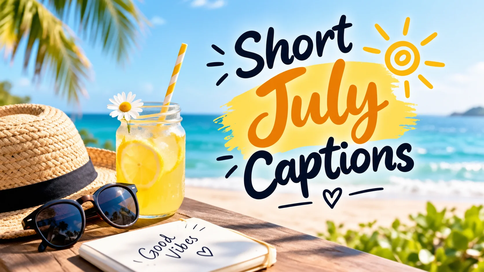 Short July Captions